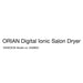 Orian Digital Ionic Salon Hair Dryer