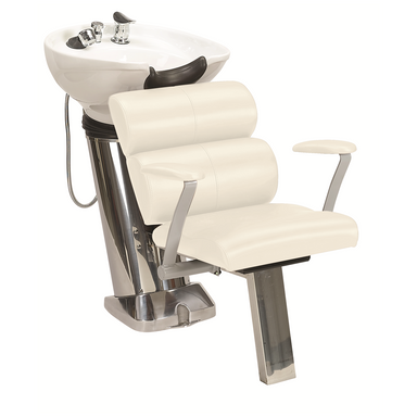 50B Shampoo System, White - Garfield Commercial Enterprises Salon Equipment Spa Furniture Barber Chair Luxury