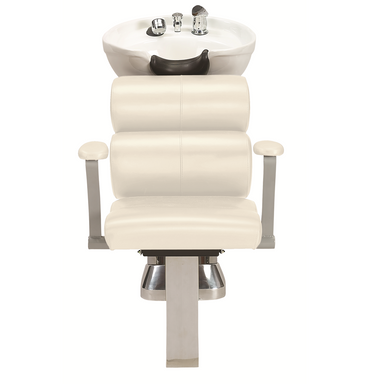 50B Shampoo System, White - Garfield Commercial Enterprises Salon Equipment Spa Furniture Barber Chair Luxury