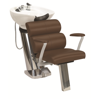 50B Shampoo System, Mocca - Garfield Commercial Enterprises Salon Equipment Spa Furniture Barber Chair Luxury