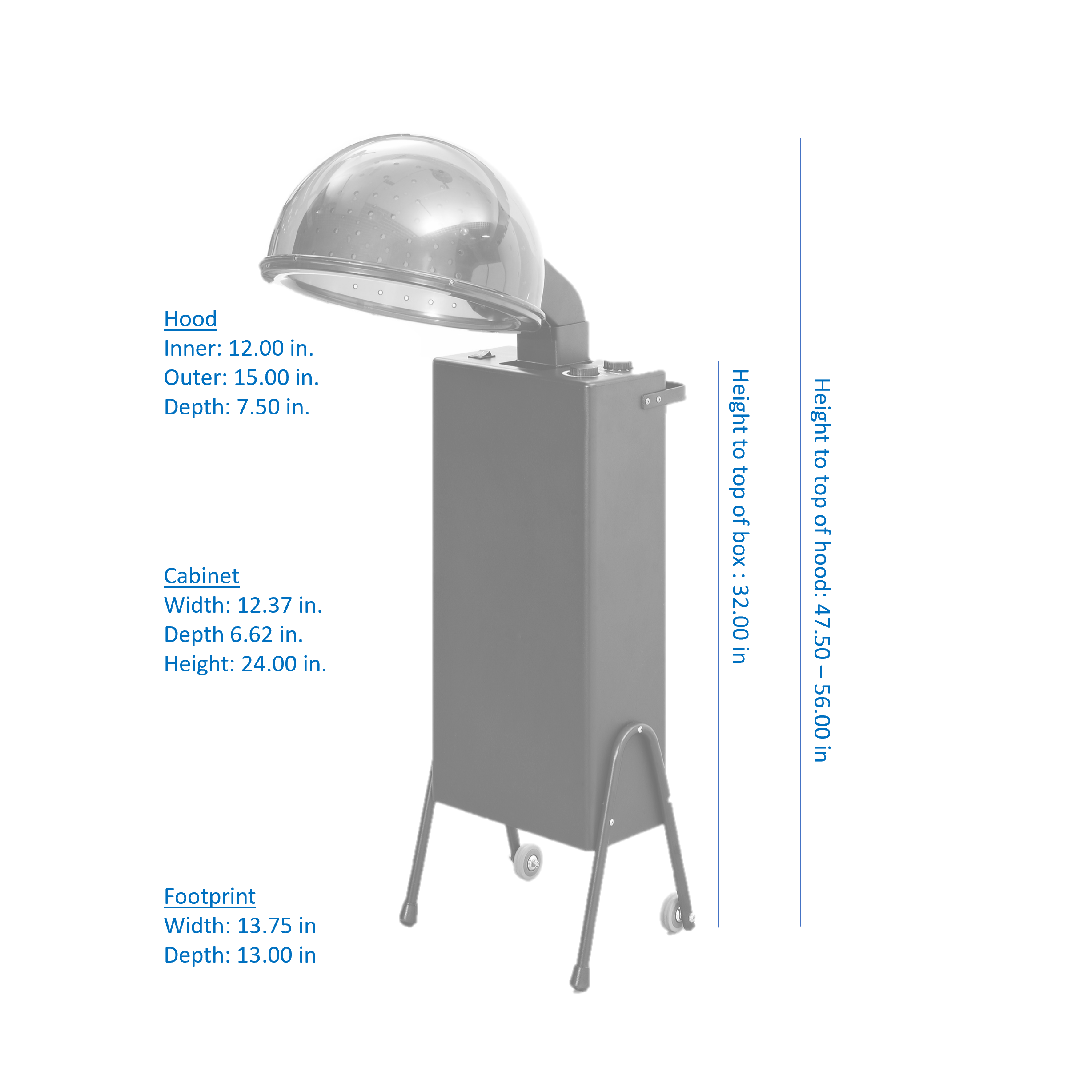 Voltemp Salon Hair Dryer Rollerstand