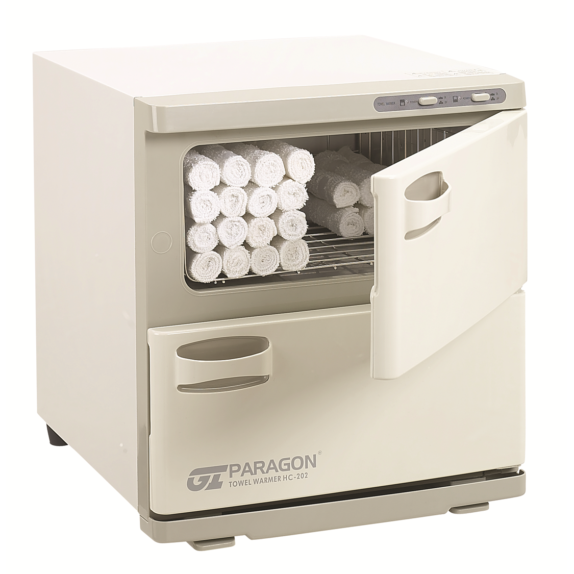 Hot Towel Cabinet, Double - Garfield Commercial Enterprises Salon Equipment Spa Furniture Barber Chair Luxury